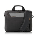 EVERKI Advance Briefcase 13-14.1" Separate Zippered Accessory Pocket, Front Stash Pocket, Trolley Handle Pass Through Strap, Ergonomic Shoulder Pad. - Office Connect 2018