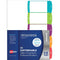 Avery Customisable Table Of Contents A4 1-5 Tabs Coloured L7411-5 - Office Connect 2018