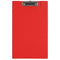 FM Clipboard Red With Flap Foolscap - Office Connect 2018