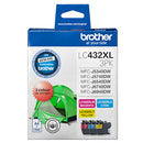 Brother LC432XL3PKS 3-Pack High Yield Ink Cartridge (C/M/Y) - Office Connect 2018