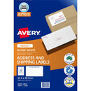 Avery Label J8160-50 Inkjet 21up 50 Sheets 63x38mm - Office Connect 2018