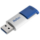 Netac U182 USB3 Flash Drive 128GB UFD Retractable Blue/White - Office Connect 2018
