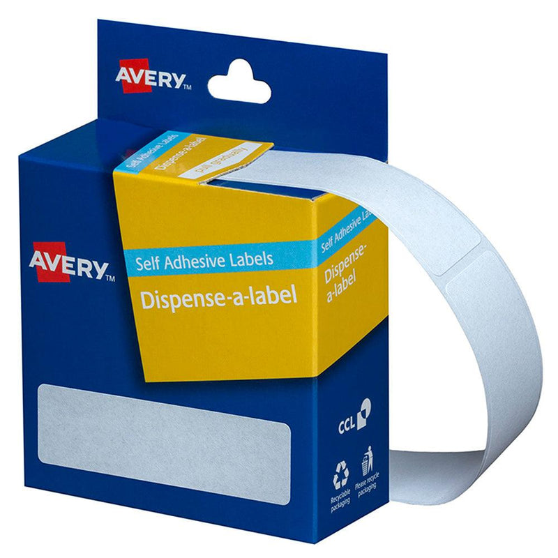 Avery Label Dispenser DMR1964W 19x64mm White 280 Pack - Office Connect 2018