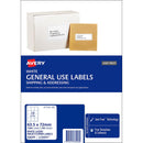 Avery Label L7164 General Use A4 12up 100 Sheets 63x72mm - Office Connect 2018