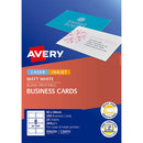 Avery Business Cards Inkjet 8up 25 Sheets C32015 - Office Connect 2018