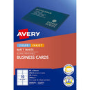 Avery Business Cards Inkjet Laser 10up 25 Sheets C32011 - Office Connect 2018