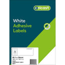 Celcast Labels A4 99.1x34mm 16up 100 Sheets - Office Connect 2018