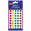 Avery Merit Stickers Mini Smiley Face Round 13mm 800 Pack - Office Connect 2018