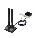 EDIMAX AX3000 Wi-Fi 6 Dual Band 802.11ax & BT 5.0 PCI Express Adapter. Ultrafast WiFi Speed. IEEE 802.11abgn/ac/ax. Supports 64/ 128-bit WEP, WPA. PCI Express x1 or x4 Interface. - Office Connect 2018