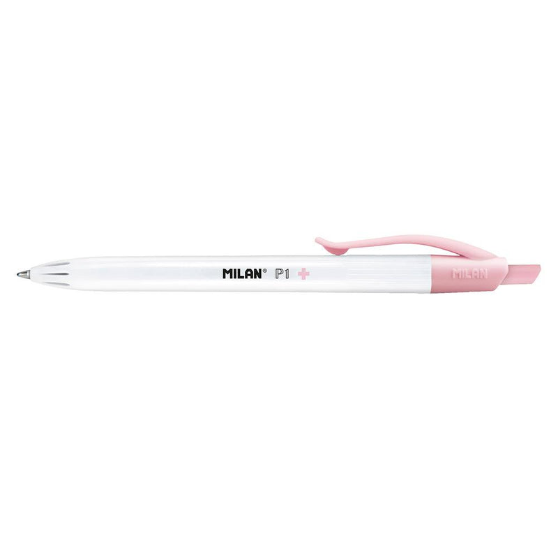 Milan P-1 Antibacterial Ballpoint Pens Red Ink - Office Connect 2018