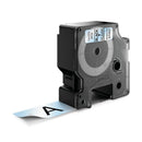 DYMO Genuine D1 Label Cassette Tape 24mm x 7M,  Black on Clear Suitable for the Label  Manager and LabelWriter Duo label makers - Office Connect 2018