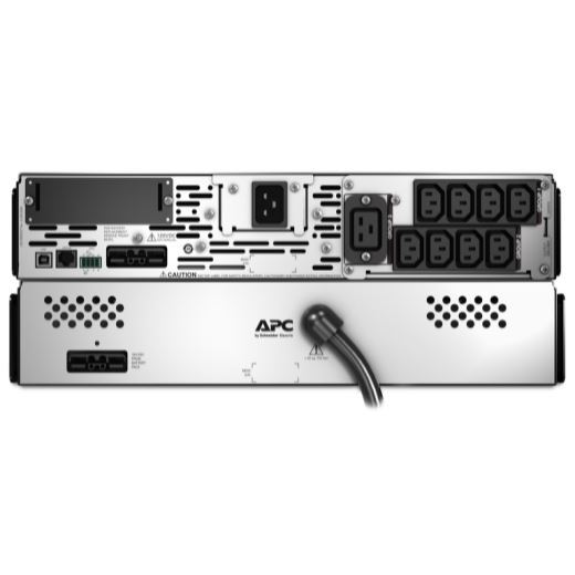 APC Smart-UPS 2200VA (1980W) 2U Rack/Tower. 200V-240V Input/Output. 8x IEC C13 Outlets. Internal Battery Backup. LCD Interface. USB Connectivity. Audible Alarm, Rack Mount Kit Included - Office Connect 2018