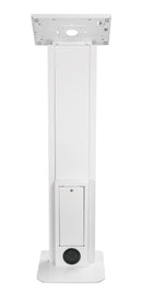 BRATECK Anti-Theft Free-Standing Tablet Display Kiosk for 9.7/10.2 iPad, 10.5 iPad Air/iPad Pro, and 10.1" Samsung Galaxy Tab A (2019). Heavy-Duty Steel. Built-in Cabinet with Lock. EVA Foam Pads. - Office Connect 2018