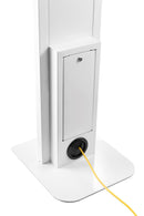 BRATECK Anti-Theft Free-Standing Tablet Display Kiosk for 9.7/10.2 iPad, 10.5 iPad Air/iPad Pro, and 10.1" Samsung Galaxy Tab A (2019). Heavy-Duty Steel. Built-in Cabinet with Lock. EVA Foam Pads. - Office Connect 2018