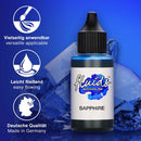 Octopus Fluids Alcohol Ink Sapphire Blue 30ml - Office Connect 2018