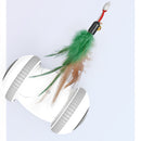 Interactive Cat Toy With Interchangeable Heads  Pet Feather Toys - Office Connect 2018