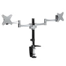 Brateck 13-27" Dual Monitor Stand with Clamp & Grommet Base - Office Connect 2018