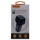 Sansai Dual USB Car Charger - Type-C & Type-A - Office Connect 2018