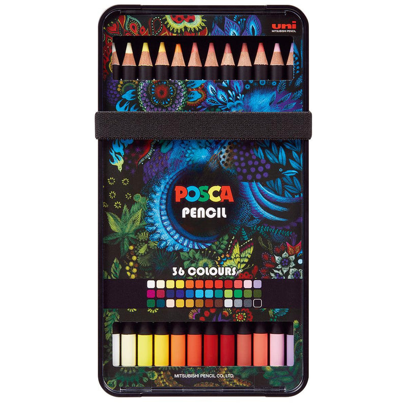 Uni Posca Pencils Assorted Set of 36 - Office Connect 2018