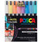 Uni Posca Marker 0.7mm 8 Piece Pastel Colours PC-1MR - Office Connect 2018