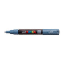 Uni Posca Marker 0.7mm Ultra-Fine Round Tip Slate Grey PC-1M - Office Connect 2018