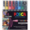 Uni Posca Marker 0.9-1.3mm 8 Piece Asstd PC-3M - Office Connect 2018