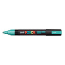 Uni Posca Marker 1.8-2.5mm Med Bullet Metallic Green PC-5M - Office Connect 2018