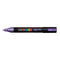 Uni Posca Marker 1.8-2.5mm Med Bullet Metallic Violet PC-5M - Office Connect 2018