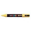 Uni Posca Marker 1.8-2.5mm Med Bullet Straw Yellow PC-5M - Office Connect 2018