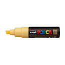 Uni Posca Marker 8.0mm Bold Chisel Fluoro Light Orange PC-8K - Office Connect 2018