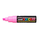 Uni Posca Marker 8.0mm Bold Chisel Fluoro Pink PC-8K - Office Connect 2018