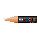 Uni Posca Marker 8.0mm Bold Chisel Light Orange PC-8K - Office Connect 2018