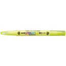 Uni Propus Window Double-Ended Highlighter 4.0mm/0.6mm Yellow PUS-102 - Office Connect 2018