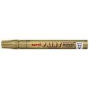 Uni Paint Marker 2.8mm Bullet Tip Gold PX-20 - Office Connect 2018