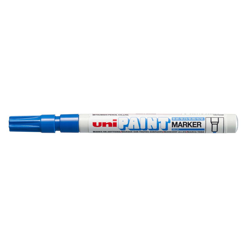 Uni Paint Marker 1.2mm Bullet Tip Blue PX-21 - Office Connect 2018