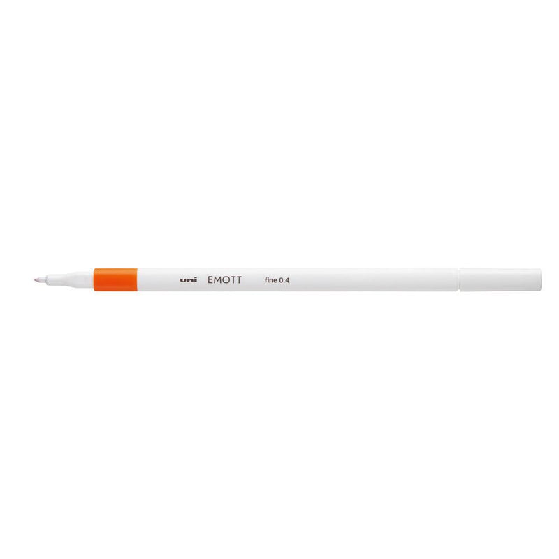 Uni Emott Everfine Fineliner 0.4mm Orange - Office Connect 2018