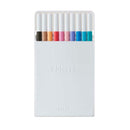 Uni Emott Everfine Fineliners 0.4mm No.2 Assorted 10 Pack - Office Connect 2018