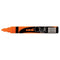 Uni Chalk Marker 1.8-2.5mm Bullet Tip Fluoro Orange PWE-5M - Office Connect 2018