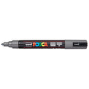 Uni Posca Marker 1.8-2.5mm Med Bullet Deep Grey PC-5M - Office Connect 2018