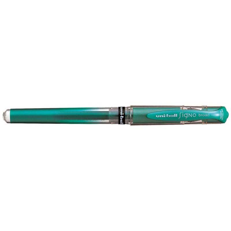 Uni-ball Signo Broad 1.0mm Capped Metallic Green UM-153 - Office Connect 2018