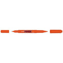 Uni Prockey Marker Dual Tip 0.4/0.9mm Orange PM-120 - Office Connect 2018