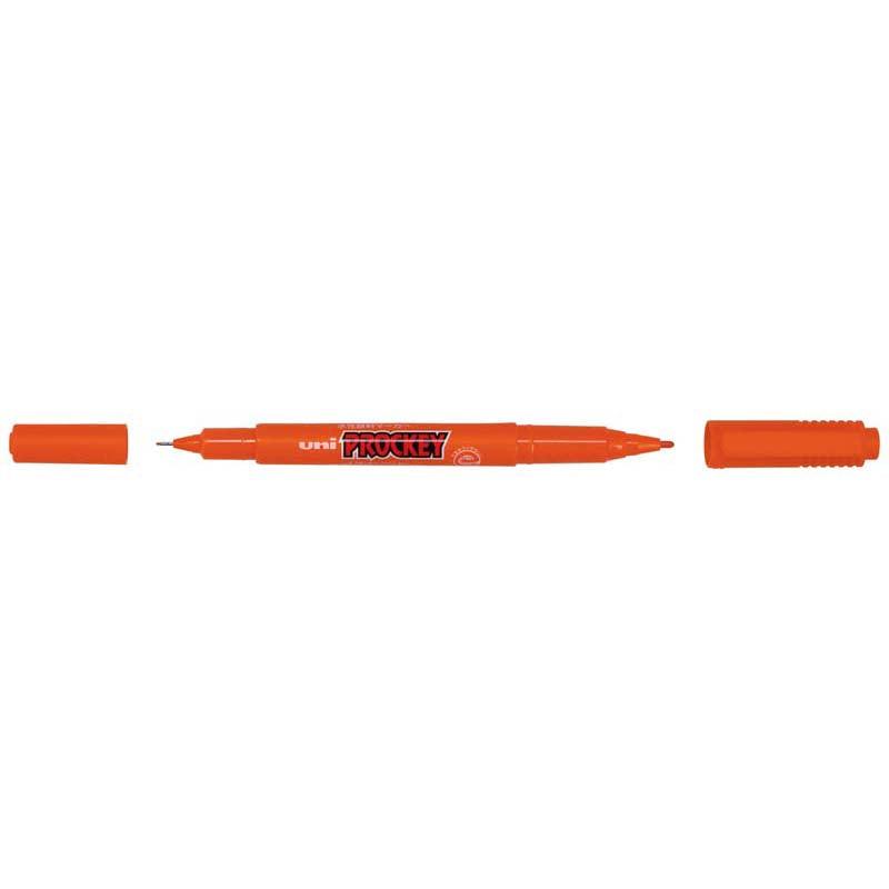 Uni Prockey Marker Dual Tip 0.4/0.9mm Orange PM-120 - Office Connect 2018