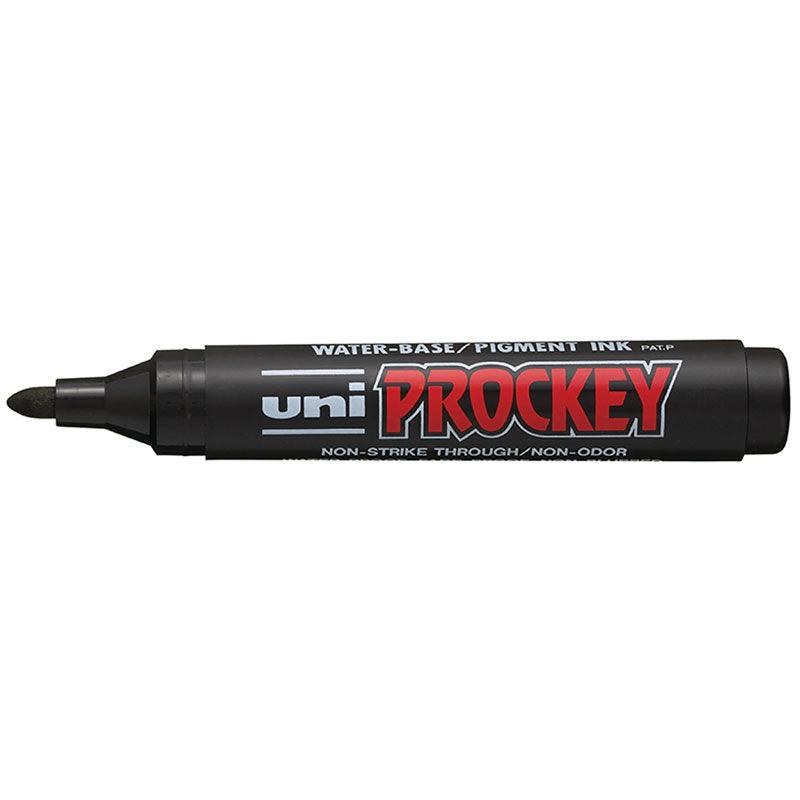 Uni Prockey Marker 1.2mm Bullet Tip Black PM-122 - Office Connect 2018