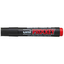 Uni Prockey Marker 1.2mm Bullet Tip Red PM-122 - Office Connect 2018