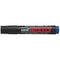 Uni Prockey Marker 5.7mm Chisel Tip Blue PM-126 - Office Connect 2018