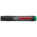 Uni Prockey Marker 5.7mm Chisel Tip Green PM-126 - Office Connect 2018