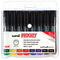 Uni Prockey Marker 1.2mm Bullet Tip 8 Pack Assted PM-122 - Office Connect 2018