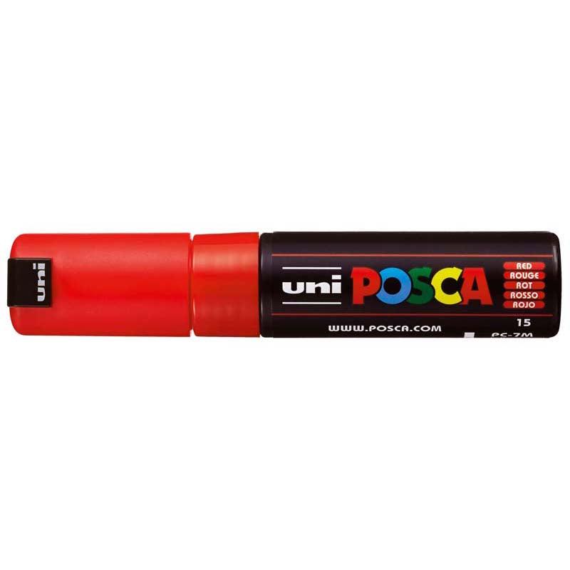 Uni Posca Marker 4.5-5.5mm Bold Bullet Red PC-7M - Office Connect 2018