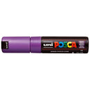 Uni Posca Marker 4.5-5.5mm Bold Bullet Violet PC-7M - Office Connect 2018