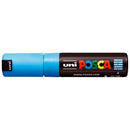 Uni Posca Marker 4.5-5.5mm Bold Bullet Light Blue PC-7M - Office Connect 2018